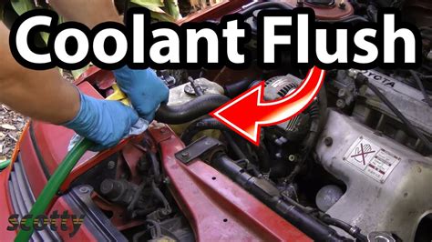 Engine Coolant Flush Procedure