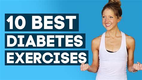 Diabetes Workout: 10 exercises to Lower Blood Sugar Exercise Routine