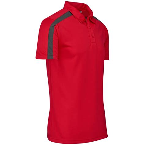 Mens Nautilus Golf Shirt – Red - CorporateMall