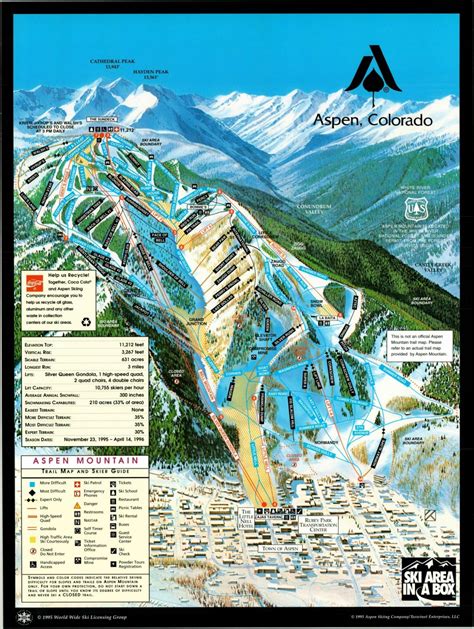 Aspen, Colorado - Curtis Wright Maps