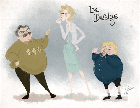 The Dursley Family on Quality-HP-Fanart - DeviantArt