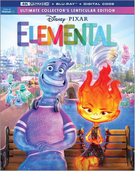 Elemental WM Exclusive (4K Ultra HD + Blu-ray + Digital Code) - Walmart.com