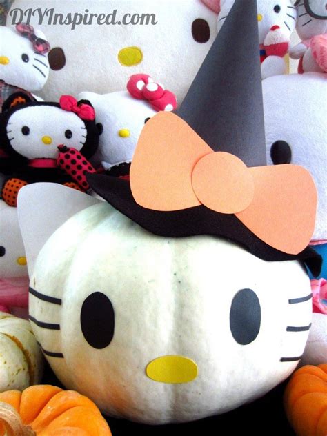 Hello Kitty Pumpkin - DIY Inspired