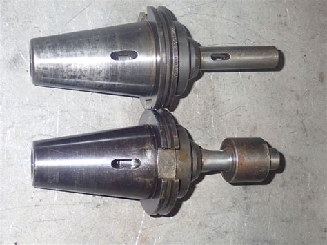 (2) CAT50 Morse Taper Adapters - BTM Industrial