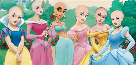 bald-disney-princesses | Chemo For Beginners - an A to Z of all things "C"