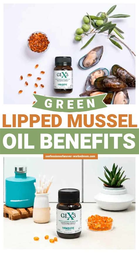 Green Lipped Mussel Oil Benefits | Confessions of an Overworked Mom