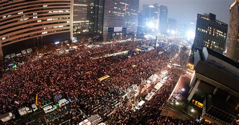 Counting 1 million crowds at anti-president rallies in Seoul