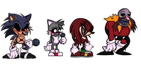 FNF Triple Trouble, but they are in Sonic PC Port! by azzy109 on DeviantArt