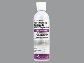 FLUOCINOLONE (SCALP) OIL - TOPICAL Derma-Smoothe-FS - Uses, Precautions ...