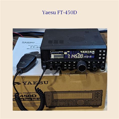 YAESU FT 450D TRANSCEIVER