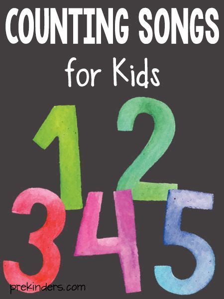 Counting songs for kids – Artofit