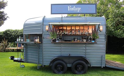 Image result for vintage horse trailer food | Horsebox bar, Catering ...