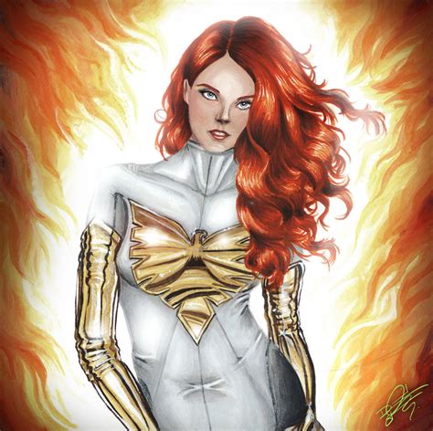 Marvel Heroes White Phoenix by davidgozu - Jean Grey Fan Art (40128556 ...