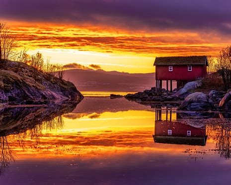 Midnight sun in Norway – free photo on Barnimages