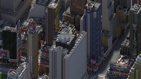 Midtown Manhattan, New York City (DOWNLOAD V3.1) Minecraft Map