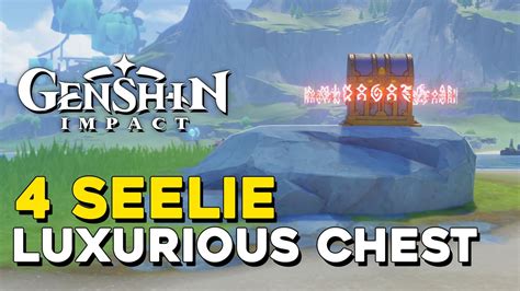 Genshin Impact 4 Seelie Fontaine Luxurious Chest Guide — 100% Guides