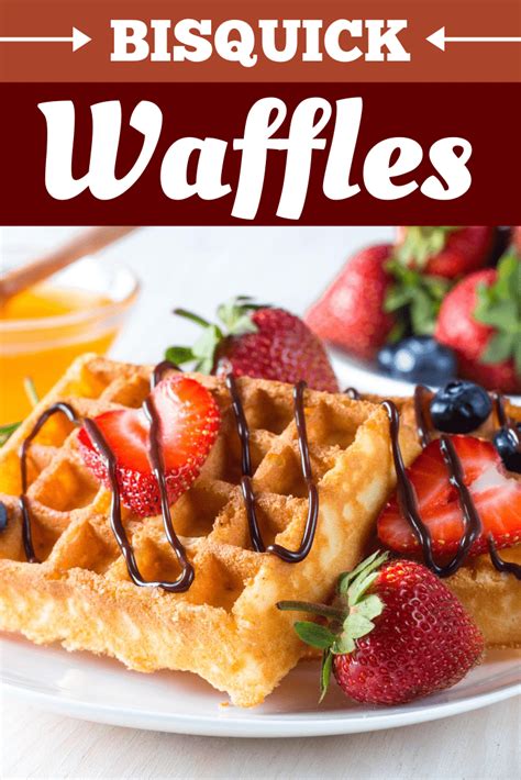 Bisquick Waffles Recipe - Insanely Good