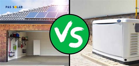 Solar Battery vs. Generator, Which is the better power source?