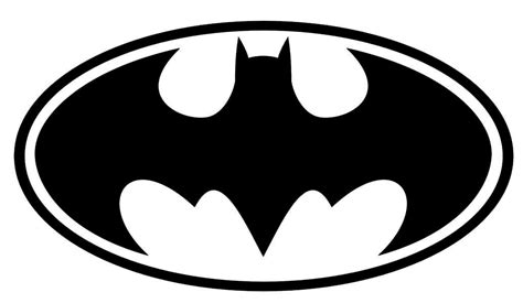 Batman logo coloring pages