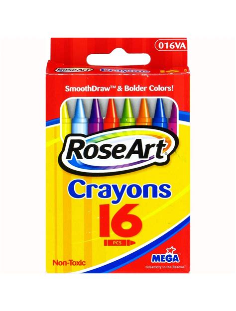 Rose Art Crayons 16ct