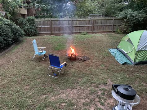 Backyard camping : r/camping