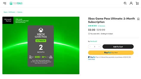 Deal: Score 2 months of Xbox Game Pass Ultimate for just $9.99