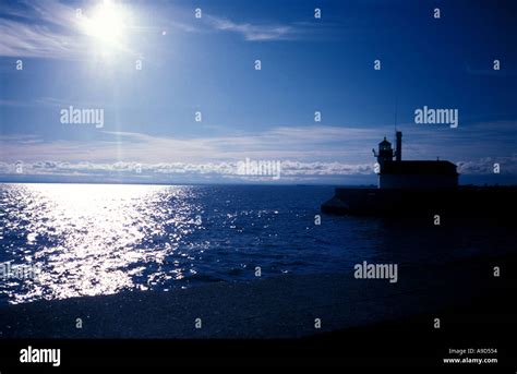 Lake Superior lighthouse Stock Photo - Alamy