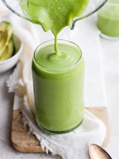 Best Avocado Smoothie - Fit Foodie Finds