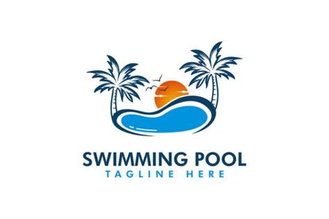 Swimming Pool Creative Logo Design. Graphic by billah200masum ...