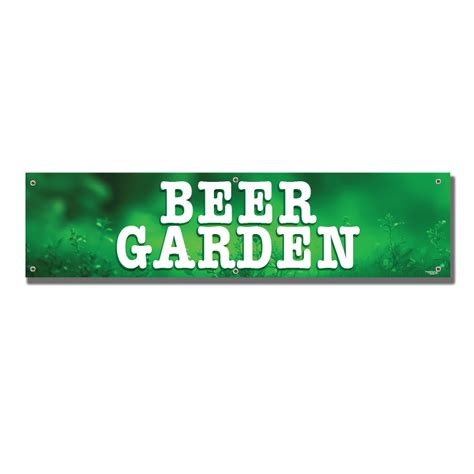 Beer Garden PVC Banner