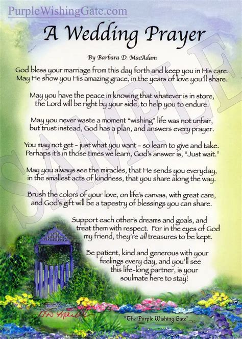 Wedding blessings Poems