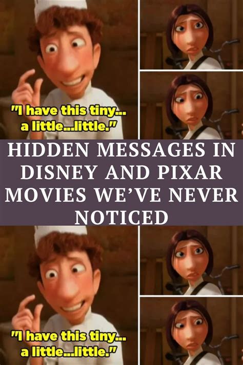 Hidden Messages in Disney And Pixar Movies We’ve Never Noticed | Pixar movies, Hidden messages ...