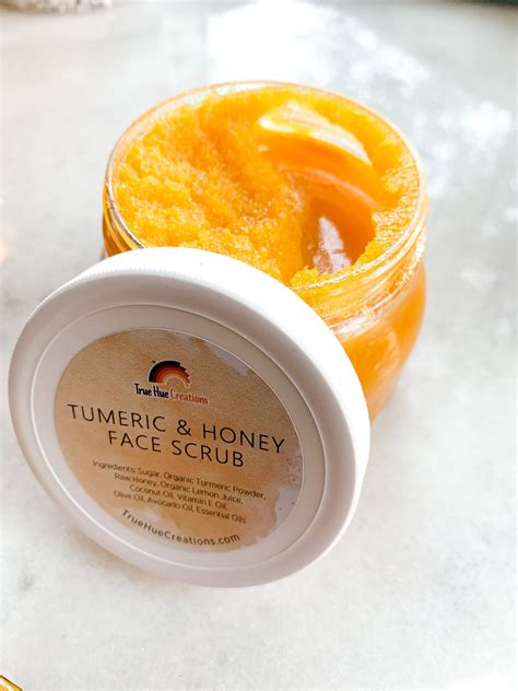 Turmeric and Honey Face Scrub | Etsy