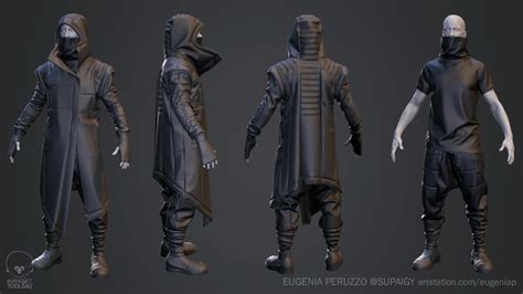 Creating a Cyberpunk Style Outfit in Marvelous Designer with Eugenia Peruzzo - ArtStation Magazine