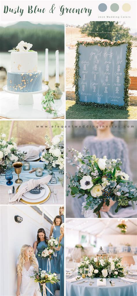 Top 7 Dusty Blue Wedding Color Palette Ideas for 2020 Big Day ...