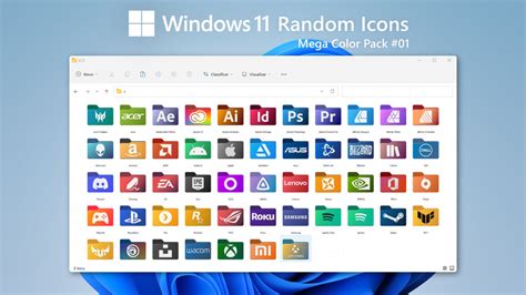 Exploring the Stunning Variety of Windows 11 Icons | Creative Bits