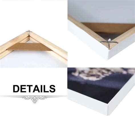 DIY Wooden Canvas Stretcher Frame - Easy assembly.