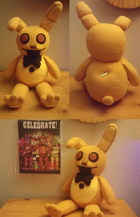 Springtrap Musical Plushie (Commission) by enigmal-insanity on DeviantArt