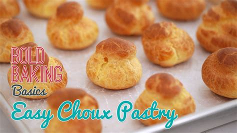Easy Choux Pastry Recipe (With Video) - Gemma’s Bigger Bolder Baking