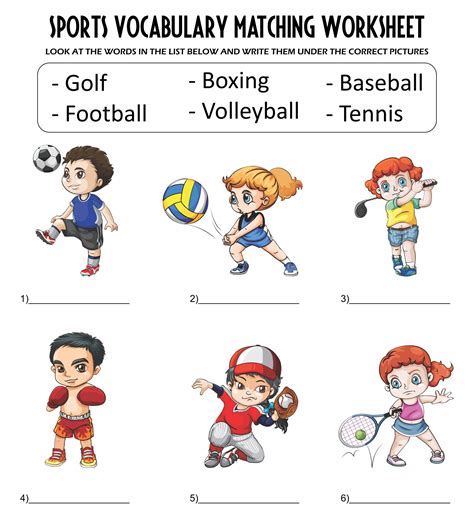 Sports Trivia Worksheet - 6 Free PDF Printables | Printablee | Worksheets for kids, Printable ...