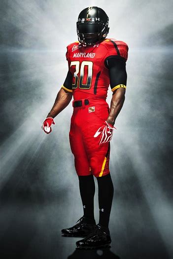 Maryland Football To Wear Red Uniforms, Black Helmets, Red Pants Vs ...