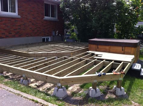 How i built my floating deck on uneven ground – Artofit