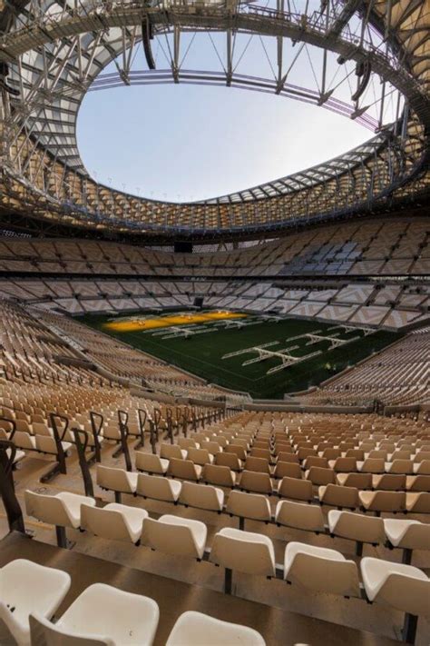 The FIFA World Cup Final Stadium Gets Ready The FIFA World Cup Final ...