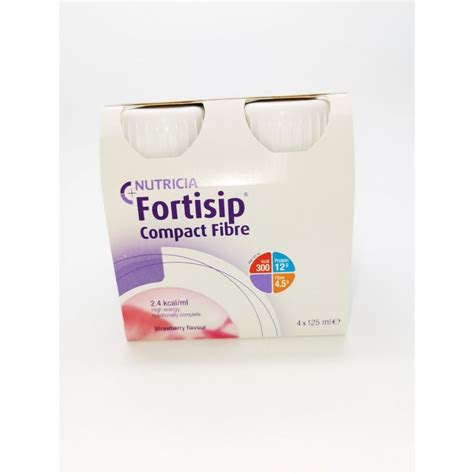 Fortisip Compact Fibre Strawberry 24 x 125ml - Pharmacy & Health from ...