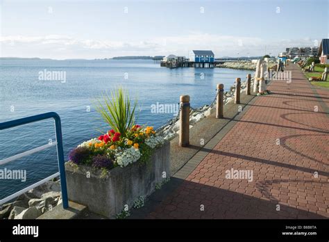 Waterfront, Sidney, BC Stock Photo - Alamy