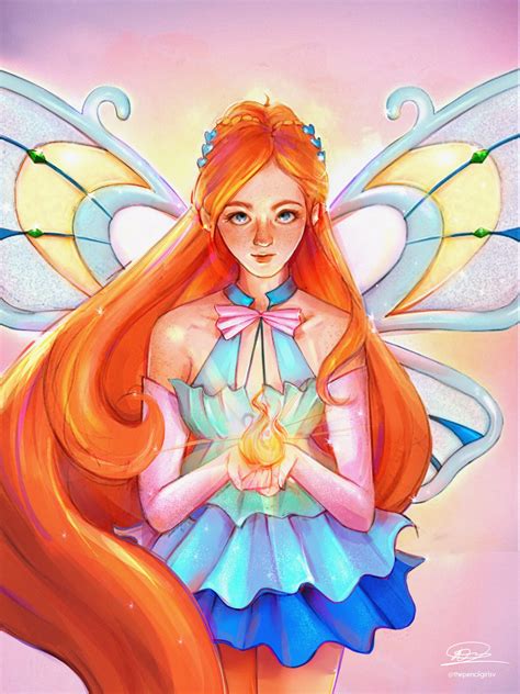 ArtStation - "Enchantix Bloom" Winx Club Fanart