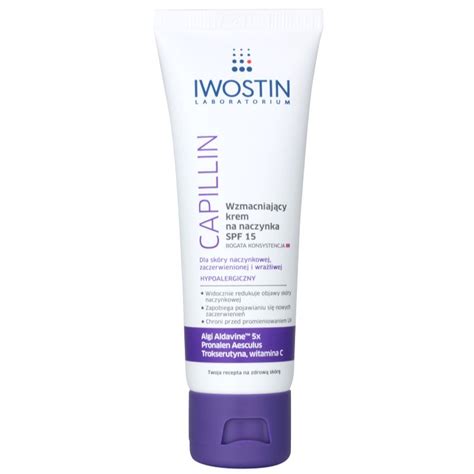 Iwostin Capillin, Reinforcing Cream for Broken Capillaries SPF 15 | notino.co.uk