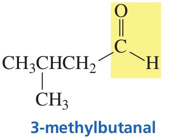 Nomenclature - Aldehydes