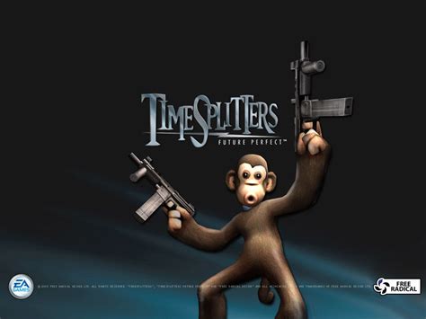 TimeSplitters: Future Perfect (2005) promotional art - MobyGames