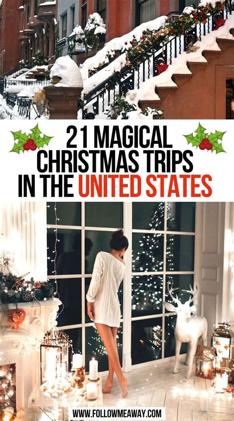 21 festive vacation destinations for christmas in the usa – Artofit